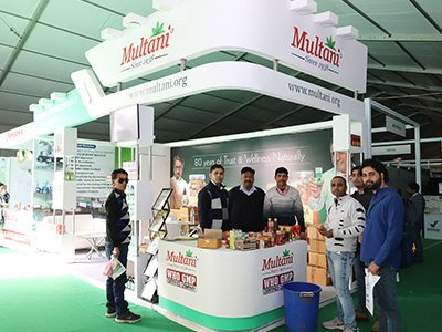 Exhibitor stall at UKITEX